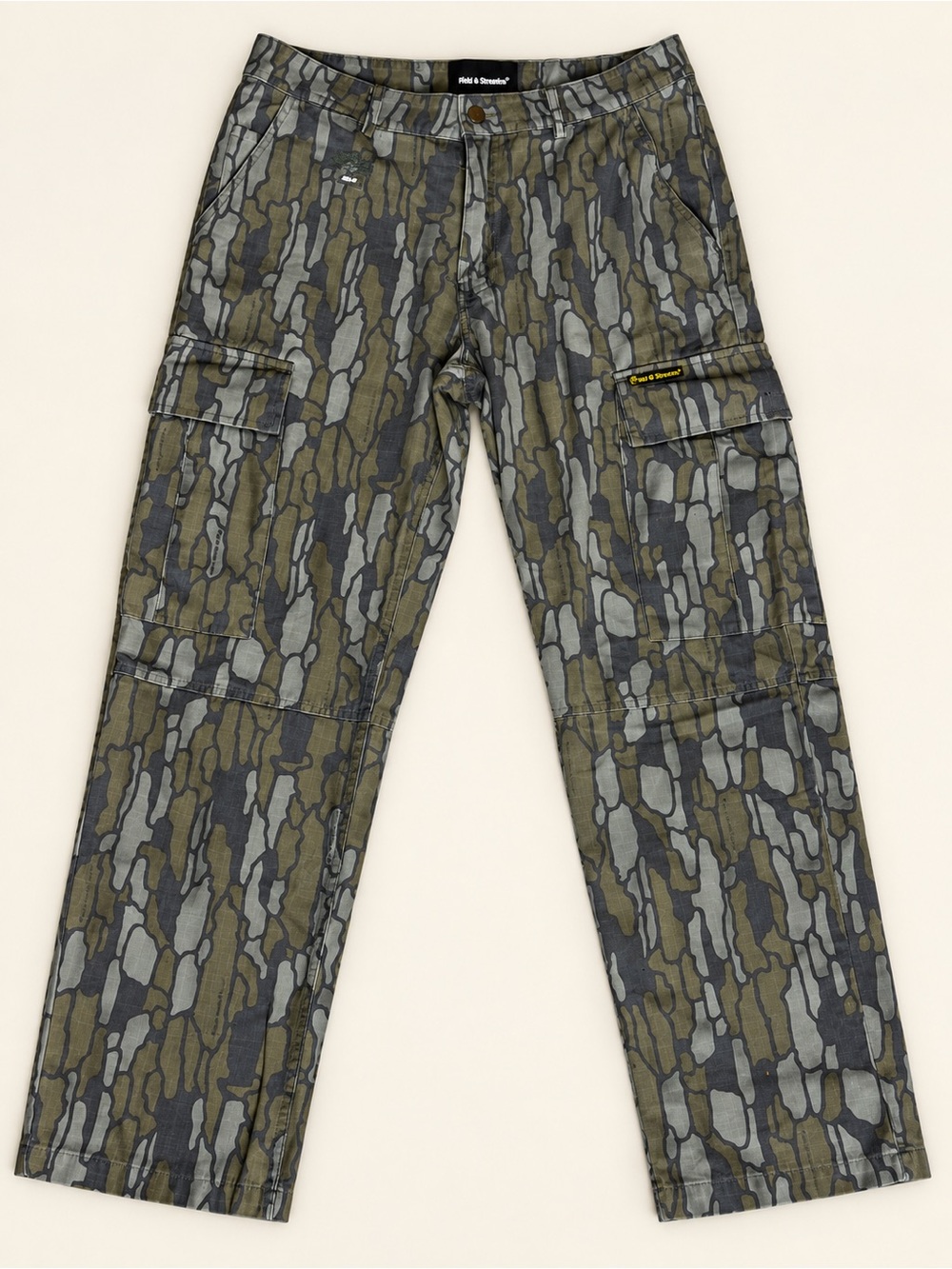 40s & Shorties Camo Cargo Pants Medium Dark Camo Utility Streetwear Gorpcore